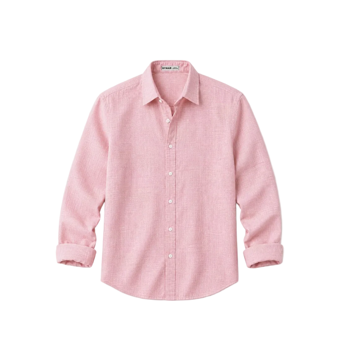 Pink Cotton Linen Shirt