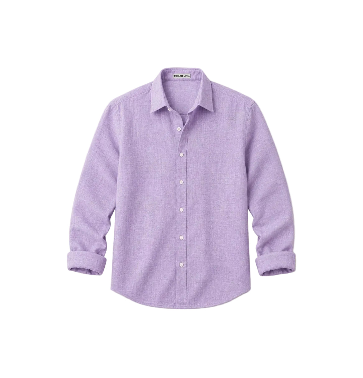 Lavander cotton linen shirt