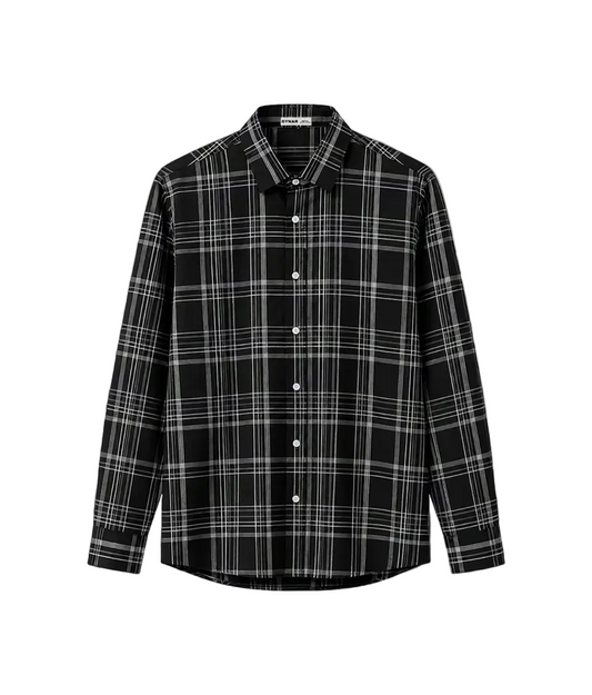 Black&white Check Shirt