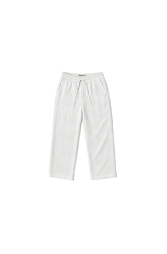 Relaxed-Fit Trousers – White.